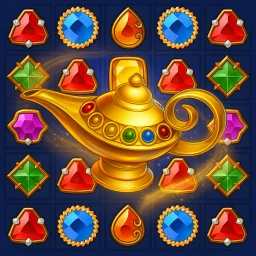 Biểu tượng Magic of Genie : Match3 Puzzle
